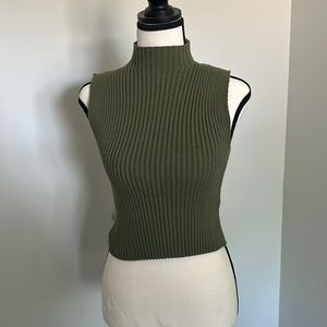 Zara Turtle Neck Crop Top